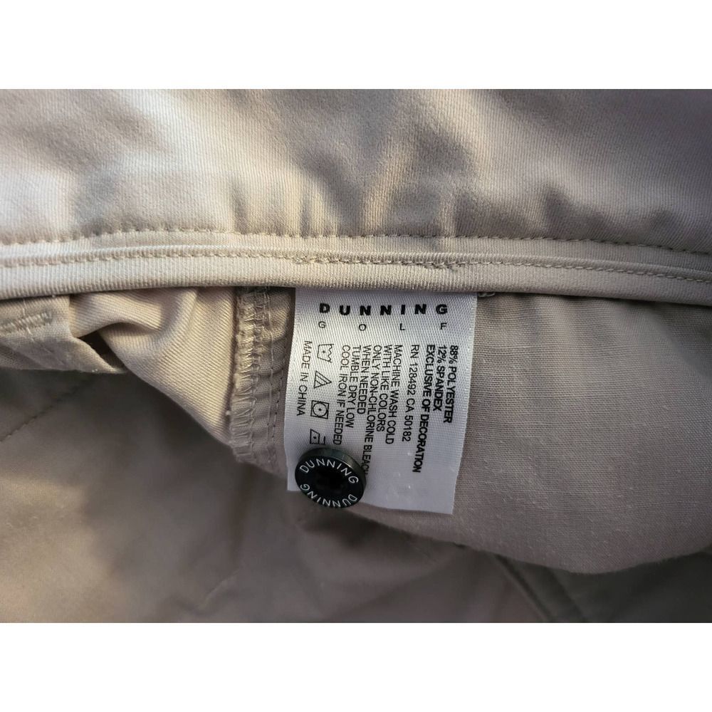 Dunning Golf Khaki Shorts Mens Size 34 in good condition - Picture 6 of 7